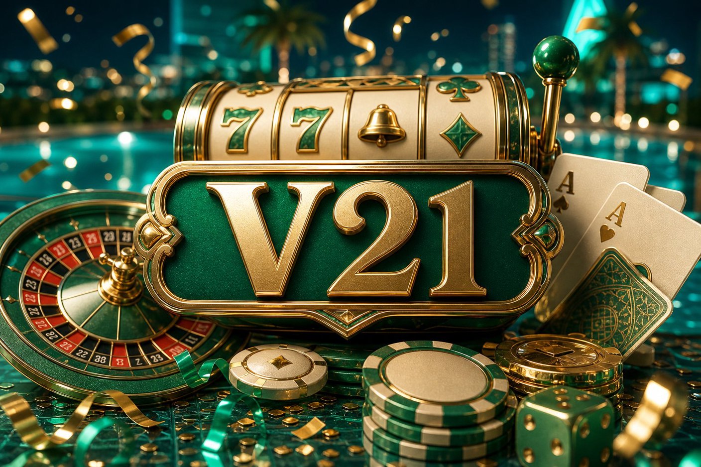 Halaman promo V21 yang menampilkan daftar ketentuan hadiah sambutan